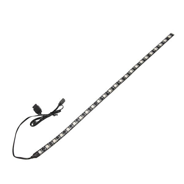 PC LED-ljusremsa 15,7 tum magnetisk 5V ARGB Aura Sync Anpassningsbar PC-fodral LED-remsa för datorchassidekoration
