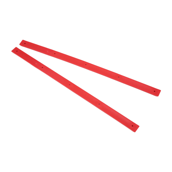 Rib Bones Rails Sliteskinner Slitsterke Holdbare Fleksible Blankt Utseende Longboard Rails Ribs BonesRed
