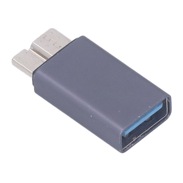 Micro B till USB A hona adapter aluminiumlegering 10GBPS Plug and Play Micro B till en hona konverter för Galaxy S5 telefon