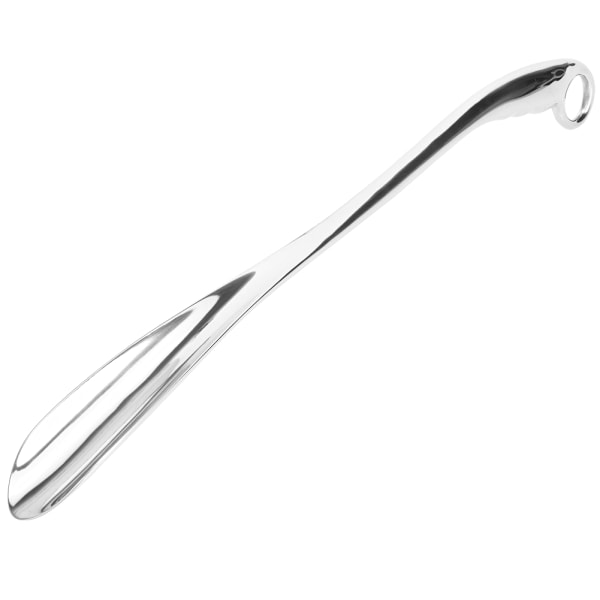 Kenkälusikka Alumiiniseos Pitkä Kestävä Aaltomainen Kahva Kengät Mukava Kantaa 52cm Hopea