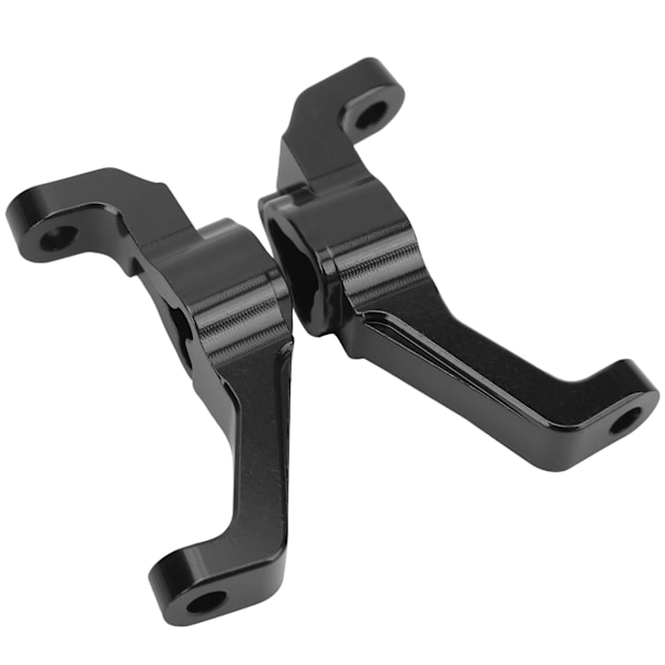 2 stk aluminiumlegering foran C-sete Passer for Redcat Gen8 1/10 RC-biler Nav Hjulfeste Svart