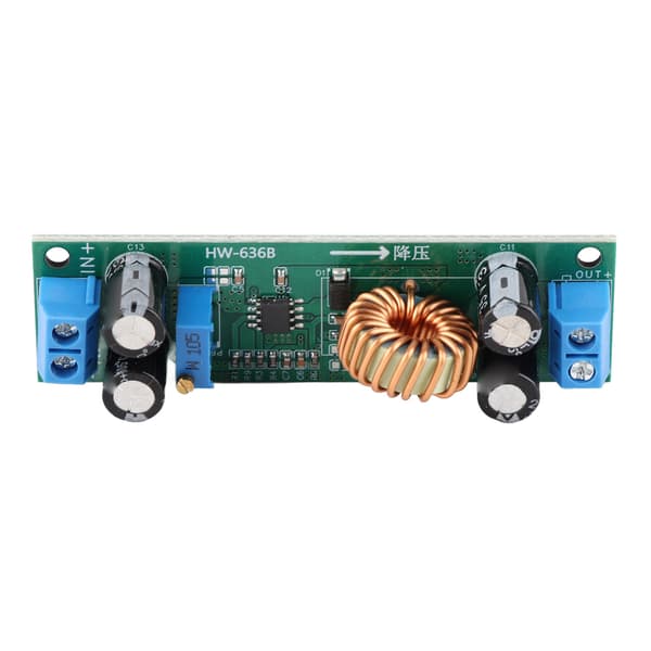 【NX】DC-DC Buck Step Down Converter Justerbar strømForsyningsmodul 6,5V-60V til 1,25-30V 10A