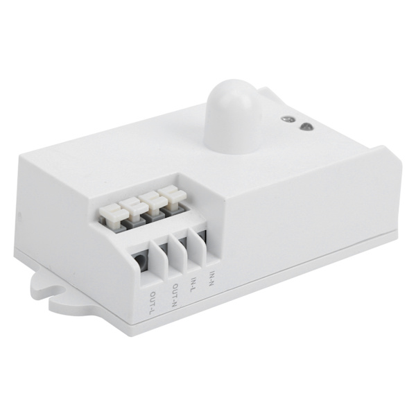 Mikroaaltoanturikytkin Pure White PVC Control Tarvikkeet TDL-1913 5,8 GHz AC85-250V