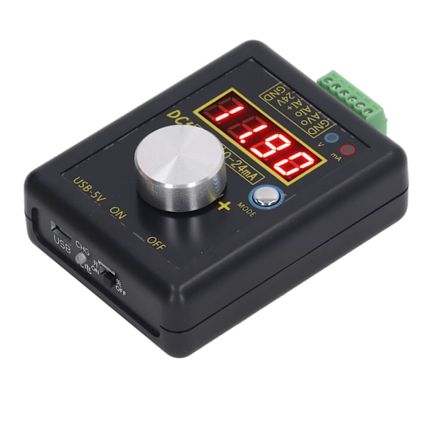 Signalgenerator Analog spänning Ström Handhållen källa Processkalibrator 0 till 24mA