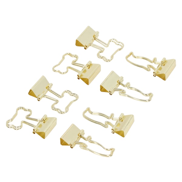 30 stk. Mini Binder Clips Multipurpose Innovativ Metal Stærk Klemmekraft Papir Binder Clips til Hjemmekontor