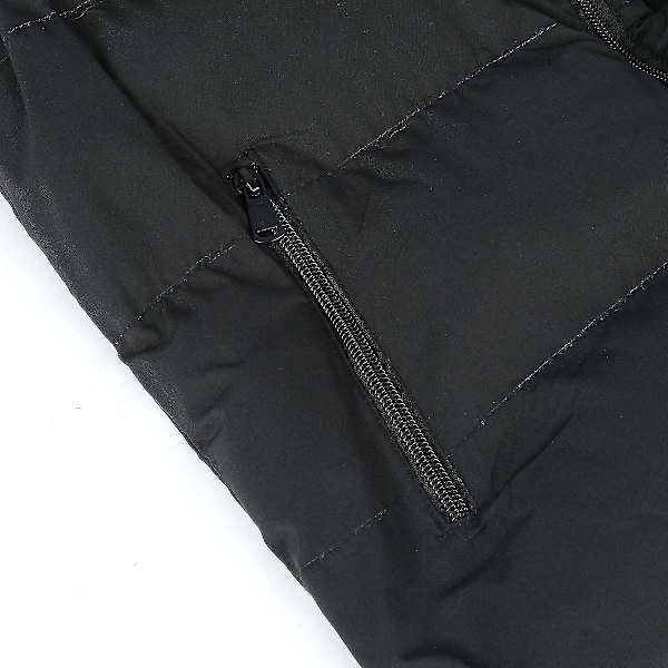 Herr Svart Lättviktig Packbar Puffer Dunväst
