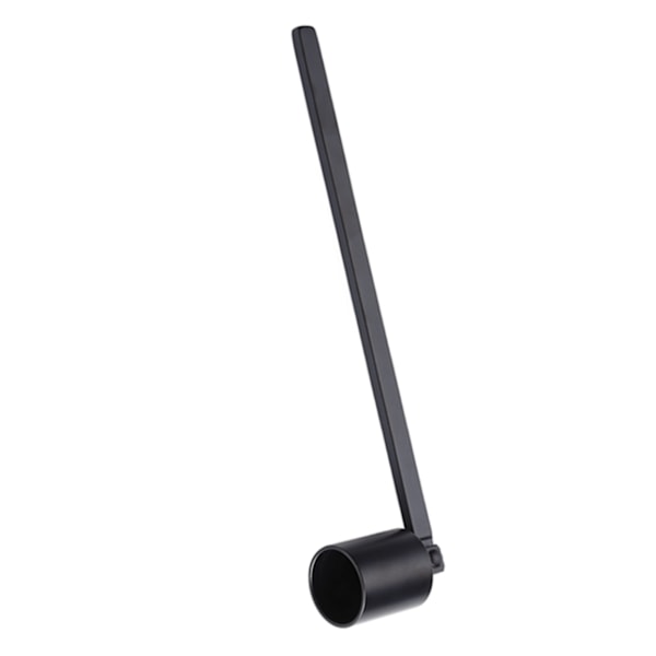 Moderne rustfrit stål lige rørformede lys Snuffer Wick Trimmer Cover Håndværktøj