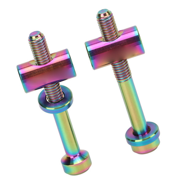 2 ST SKRUER M5 X 40 mm Cykel Saddelpind Skrue Saddelpind Fastgørelse Skrue Cykel DIY Reservedele Blændende