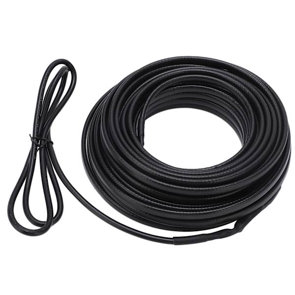 Elektrisk varmekabel med eksplosjonssikker plugg Selvregulerende varmekabel for vannrør 20 meter UK-kontakt 220V