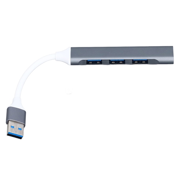 USB Hub Adapter 4 i 1 Multi Ports Strömförsörjning Expander Portable Hub Splitter kompatibel med bärbar datortangentbord