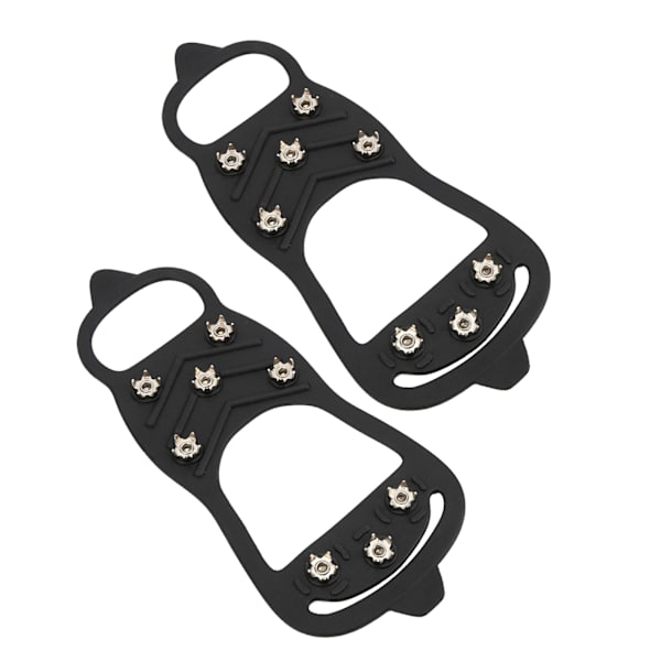 1 par 8-tand udendørs sne vandreture pigge is sko Spikes beskyttelse (M)
