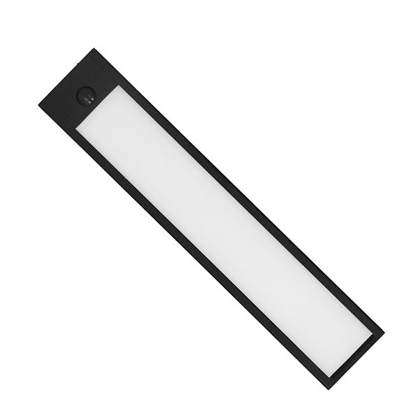 Rörelsesensor Skåp Ljus Människokropp Induktion USB Laddning 6000K vitt ljus för garderob hall
