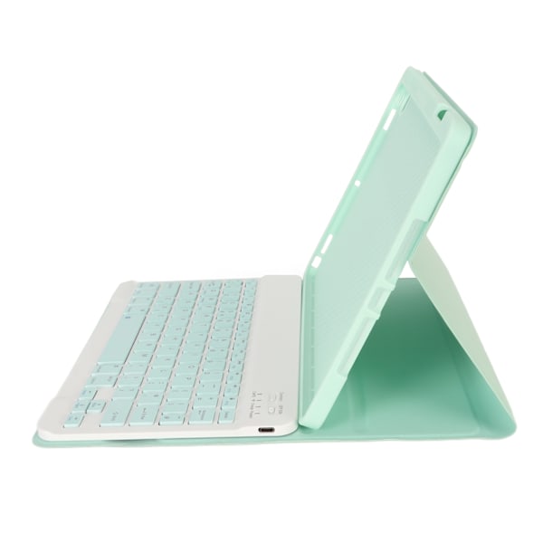 Tabletin näppäimistö UK-asettelu BT-yhteys 10 metriä Ohjaus Suojaava Kotelo Langaton Näppäimistö IOS Tablet Air 3 Pro 10.5 tuumaa Vihreä