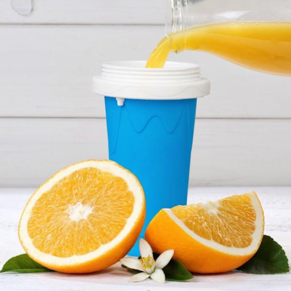 Kannettava Slushy Maker -jääkuppi DIY Kotitekoinen Jäätelöjuomakuppi Kuuma Kesä Jäätelönvalmistuskuppi Lapsille