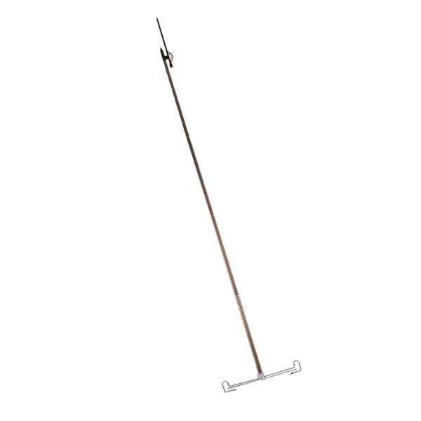 Camping Lygte Stang Foldbar Letvægts Aluminium Legering Udendørs Lanterne Stativ med Opbevaringspose til Picnic Fiskeri Kaffe