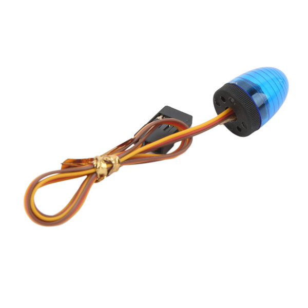 RC-Poliisivalo Pyörivä Simulaatio Ultra Kirkas RC-Auto LED Poliisivalo 13x17mm 1:10 RC Poliisi Merkki Ambulanssi Auto Sininen