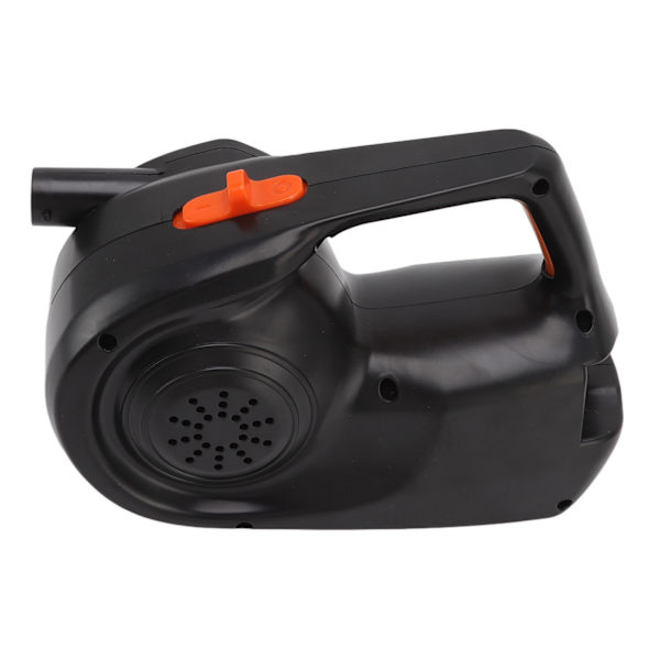 Elektrisk luftpumpe Luftinflations pumpe 80W med biloplader 12V EU-stik 100‑240V til gummibåd