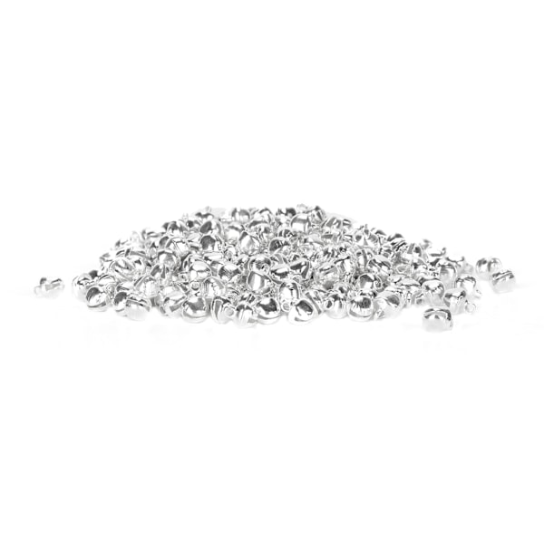 300 kpl Pieniä Kelloja Rautamateriaalia Hopea Mini-riipus Korut Käsityötarvikkeet 6mm