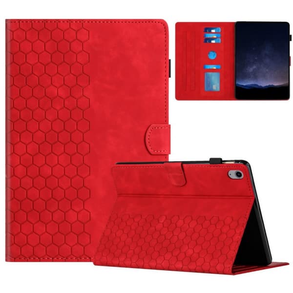 【NX】Etui kompatibelt med iPad (A16) (2025) Bikubemønster - 8 farver Grön