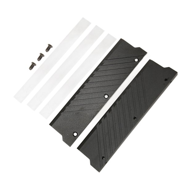Minne RAM kylfläns MEO PMOAB G Aluminiumlegering Minne RAM kylare DDR5 kylfläns för dator Vattenkylningssystem Svart