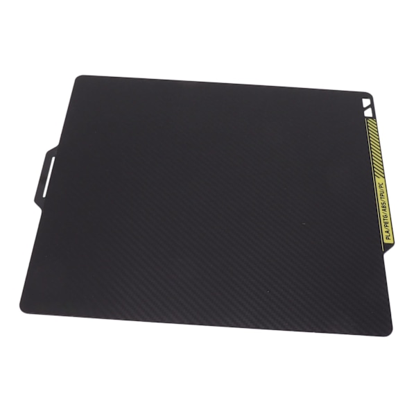 PET-byggplatta 276x259 mm utjämnande kolfiberstål 3D-skrivare med hög vidhäftning för ersättningsutskrift
