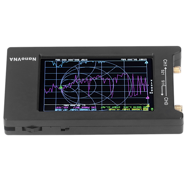 4-tums LCD vektor nätverksanalysator USB kortvågsantennanalysator 50KHz‑1,5GHz Inbyggt batteri