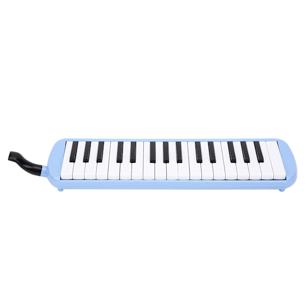 Melodica 32 Tangenter ABS Vind Sort og Hvid Tastatur Instrument til Begyndere Musik Træningskit