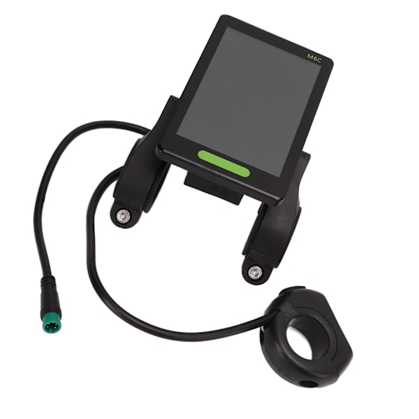 Elektrisk cykel Display Måler Stor skærm M6C LCD Scooter Display Kontrolpanel med vandtæt kontakt til modifikation