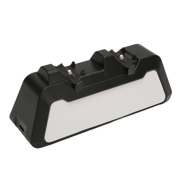 för PS5 Controller Laddstation Docka Snabbladdning Dubbel Controller Laddställ med Laddningsindikator Svart