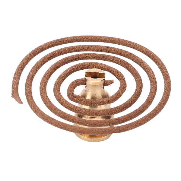 16 stk Spiral Røgelse Hjem Duft Indendørs Duft Aromaterapi 2 timer Røgelse Spiral med base (Thuja Tibetansk Røgelse)