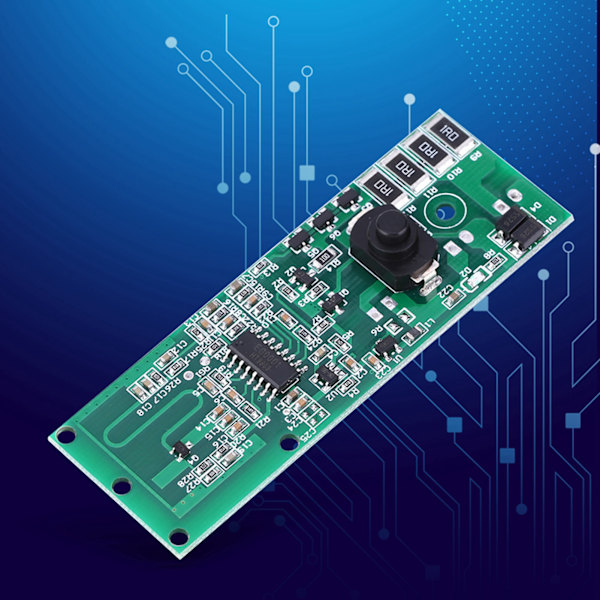 Solar Lampe Controller Modul Printplade Mikrobølge Radar Induktion med switch 3,2V/3,7V