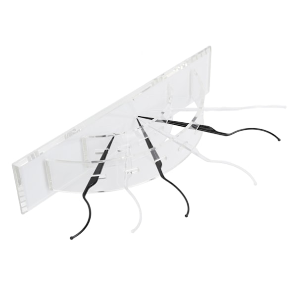 6st lösögonfransar Display Stick Hållare Applikatorverktyg 3D ögonfransförlängning Style Prova på Sticks