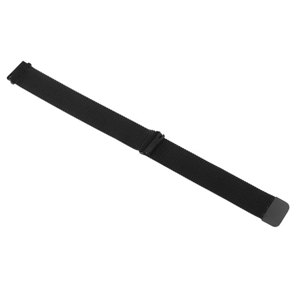 Urrem i rustfrit stål, åndbar, komfortabel, hudvenlig, udskiftning til Huawei GT2, sort