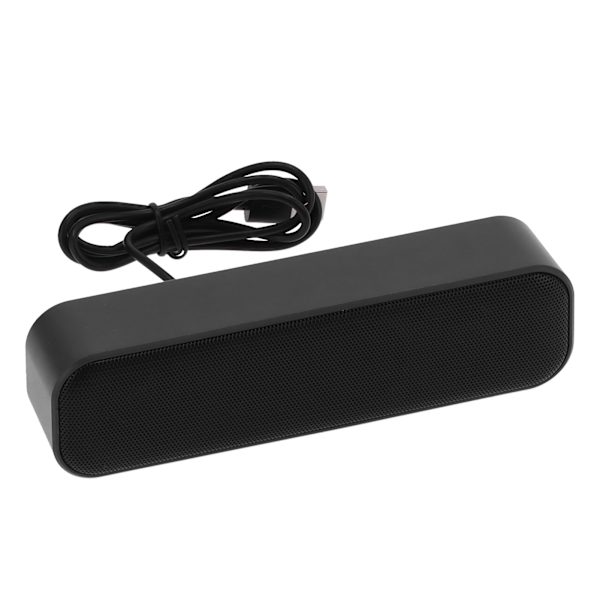 USB-högtalare Minihögtalarbox Inbyggt avkodat ljudkort Stereo Soundbar Datorhögtalare