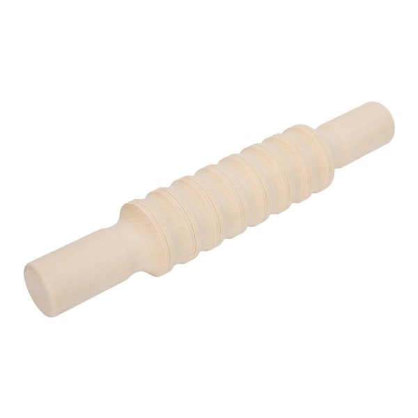 Rolling Stick Modellering Roller Keramik Verktyg Massivt trä Skulptur Kit Polerat hantverk CollectionRandtyp