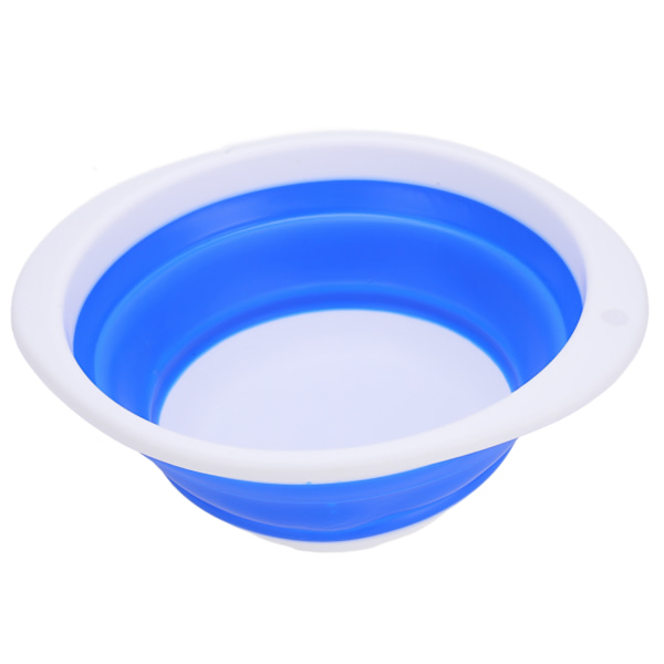 Hopfällbar Handfat Bärbar Multifunktionell Plast Gummi Grönsaks Tvätthink för Resor 30x26x10cm