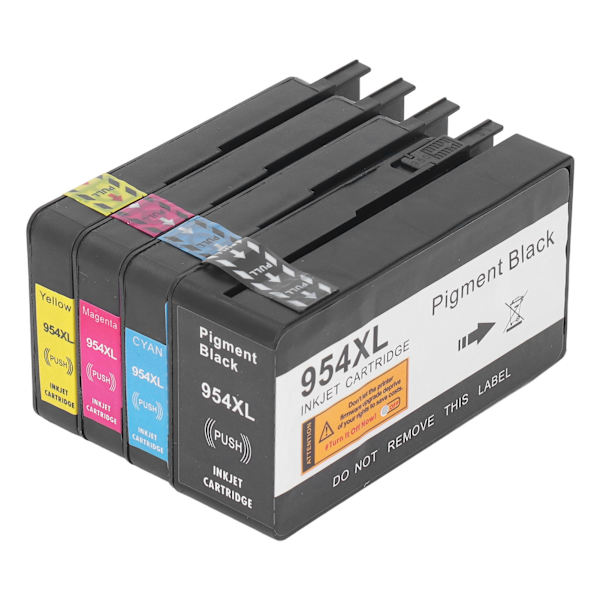 Printerblækpatron Flydende Udskrivning Smart Chip Praktisk BK C M Y blækpatron til OfficeJet Pro 8210