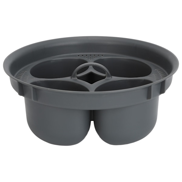 Nonstick 4 Egg Poacher Insats Jämn värmefördelning Säker Egg Poacher Tillbehör för stekpannor ugnar