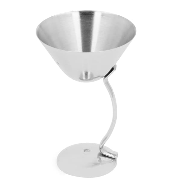 150 ml rustfrit stål Martini Cocktail Glas Kobberbelagt Metal Vinglas Bar Tilbehør Rustfrit stål Farve