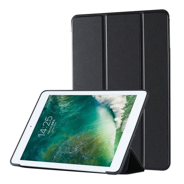 [NX]Kompatibel med iPad 6/5 Generation Foldbart Etui Sort