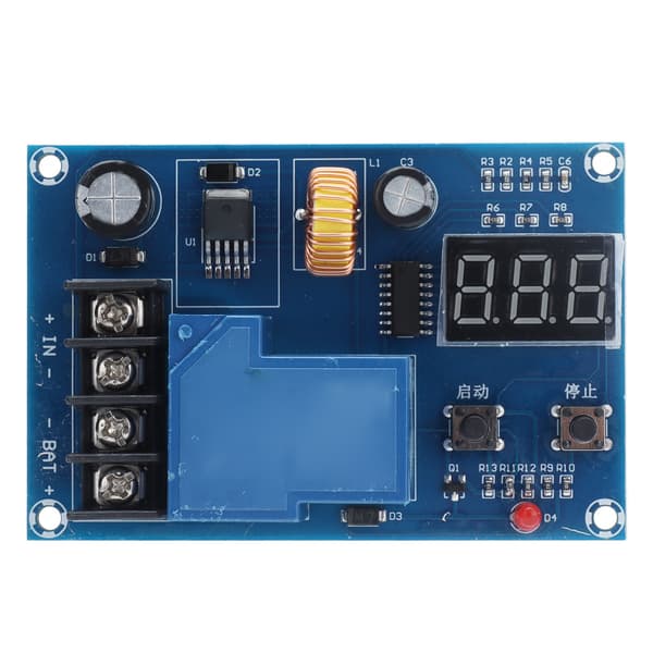【NX】Ladekontrollmodul Batteriladerkontrollerkort Overladingsbeskyttelse 6‑60V