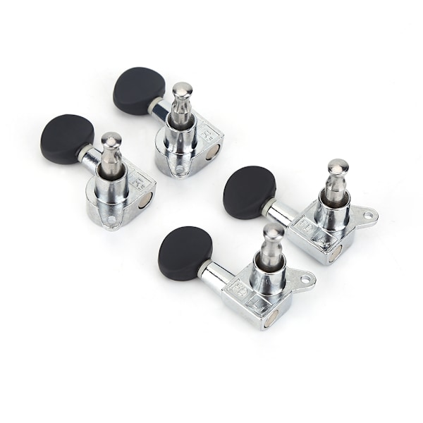 2R 2L stängda aluminiumlegeringar maskinhuvuden String Tuning Key Pegs Tuners för Ukulele