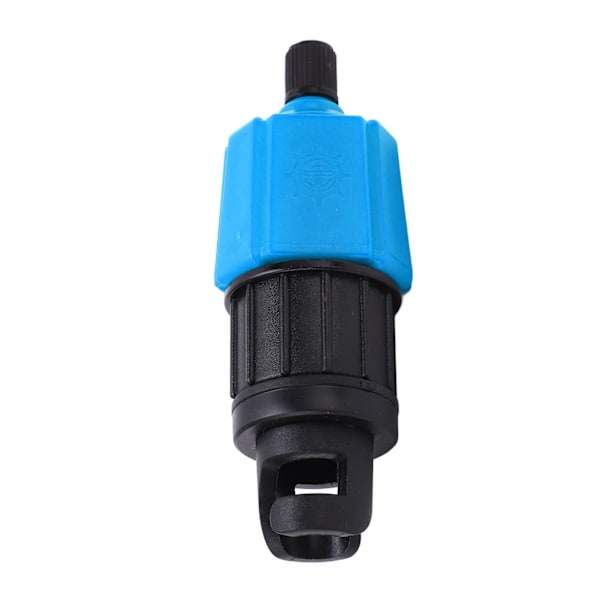 Bådluftventil Adapter Kompressor Luftventil Konverter Luftpumpe Adapter til Kajak Oppustelig Båd Flot Paddle Board (Connector 1) Blå