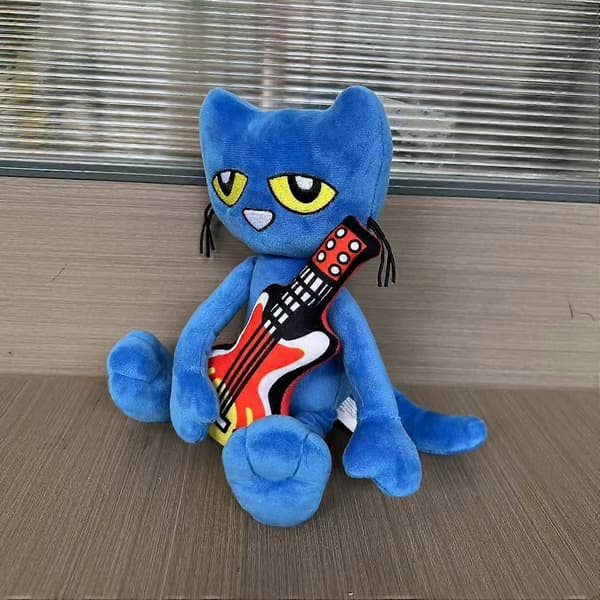 Pete The Cat Plushies Gosedjur Docka Barnpresenter _b C