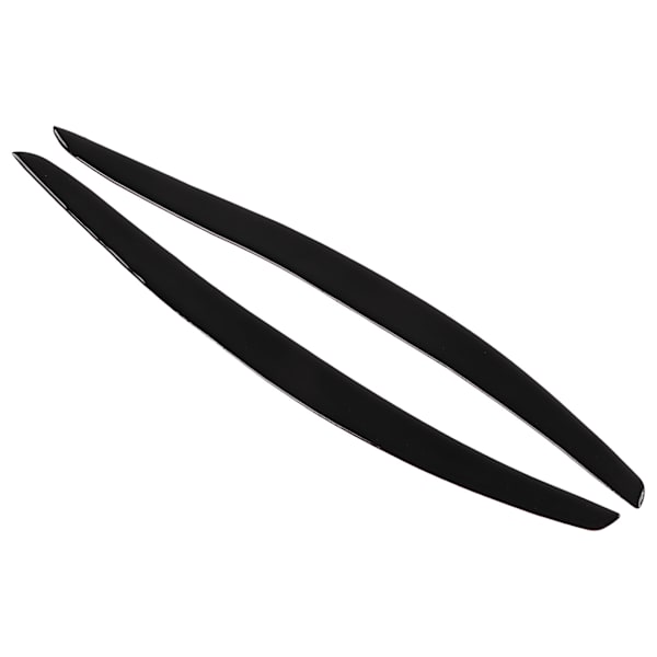 2 kpl Etuvalot Kulmakarvat Kiiltävä Musta Trimmi Vasen Oikea Koriste 3-sarjan Coupe E92 2006-2012