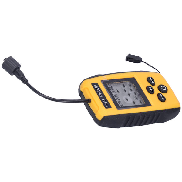 Fish Finder LCD LED Visuellt ekolod Larm Fiskegivare för utomhusaktiviteter