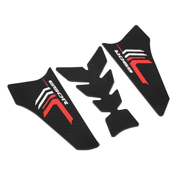 Motorcykel 3D Bränsletanksdekal Gummi Pad Skydd Passar för Honda CB650R CBR650R Lång Typ