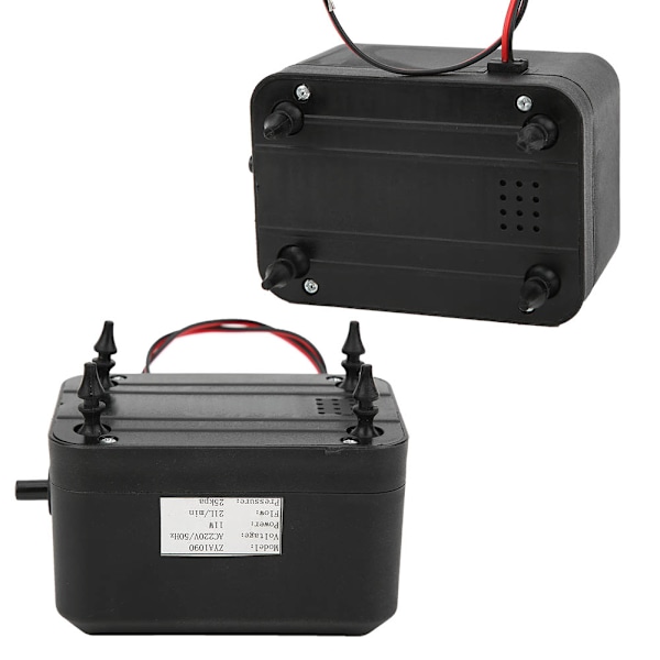 Luftpumpe Inflator Mini Elektrisk Pneumatisk Utstyr AC220V 11W 21L/Min ZYA1090