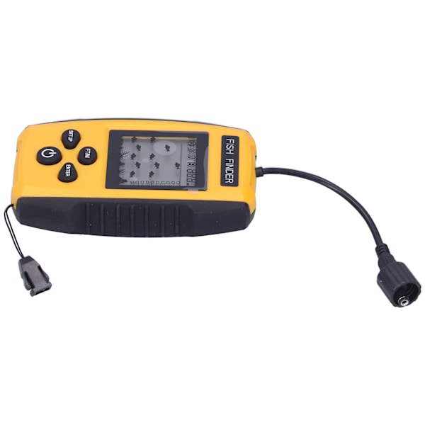 Fish Finder LCD LED Visuellt ekolod Larm Fiskegivare för utomhusaktiviteter