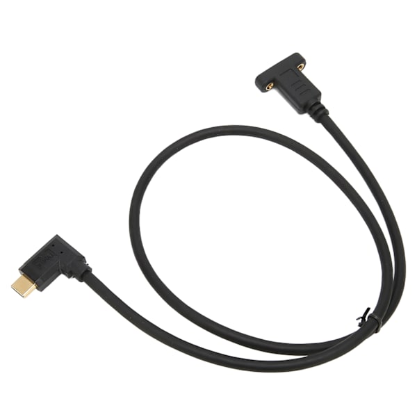 Type-C uros-uros-jatkojohto 0,6 metriä 10 Gbps Vakaa tiedonsiirto Nopea lataus Type-C uros-uros-sovitin